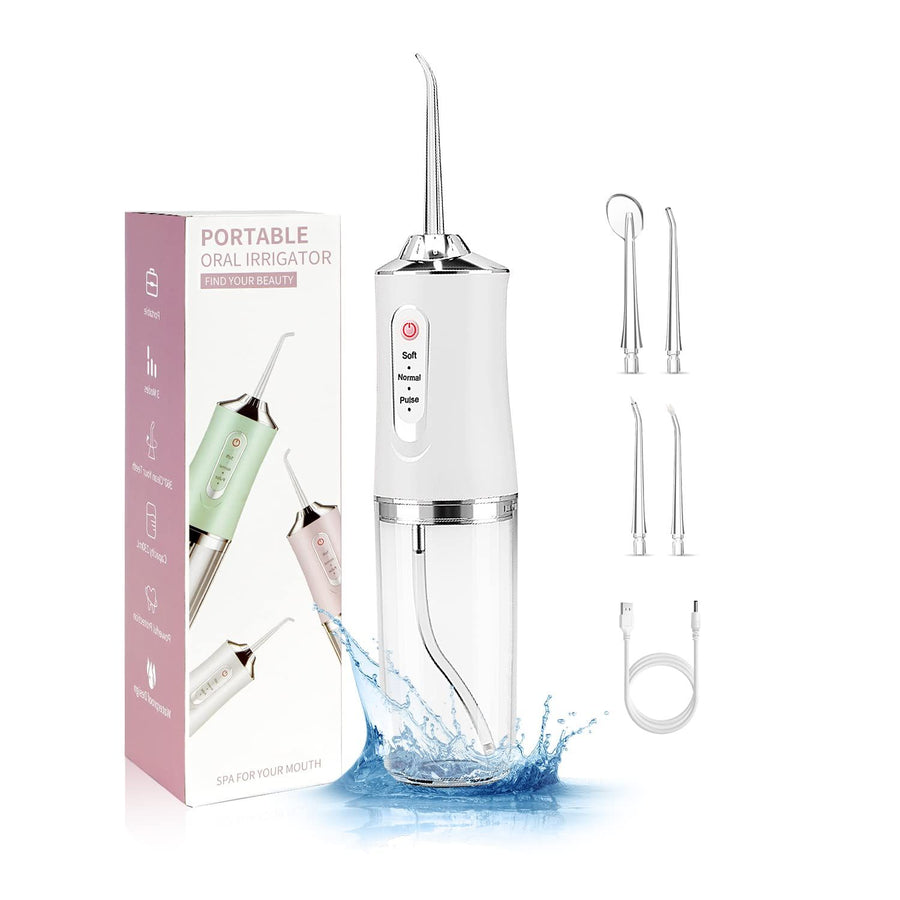 Portable Oral Irrigator Dental Water Flosser – Rechargeable Mouth Spa