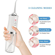 Portable Oral Irrigator Dental Water Flosser – Rechargeable Mouth Spa