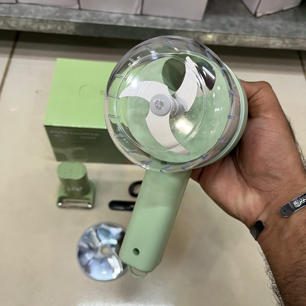 Rechargeable Hammer Food Chopper